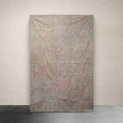 Kantha Throw Burgundy Plaid