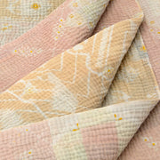 Kantha Throw Pastel and Peach