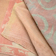 Kantha Throw Peach and Mint