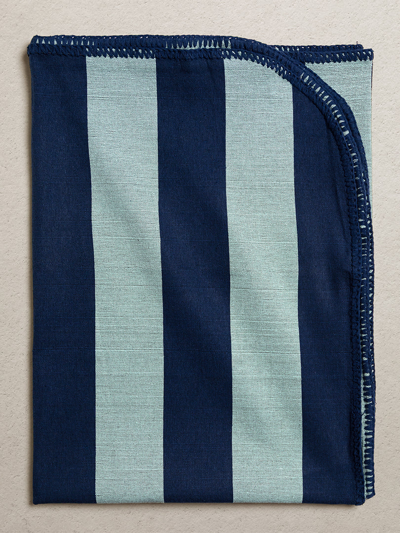 Market Throw -Teal and Mint - Stitch