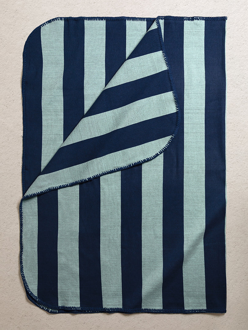 Market Throw -Teal and Mint - Stitch