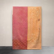 Kantha Throw Mixed Pattern with Metallic Embroidery
