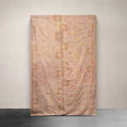 Kantha Throw Peach and Pink