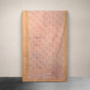 Kantha Throw Pink and Peach Border