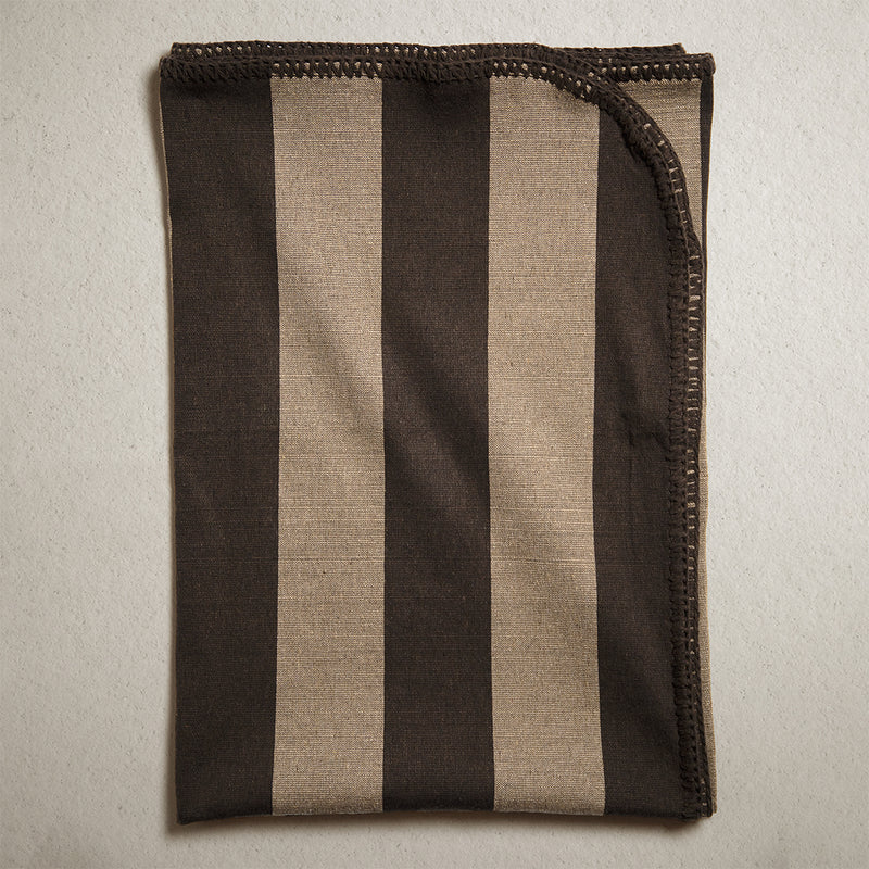 Shadow Throw - Taupe + Brown - Stitch