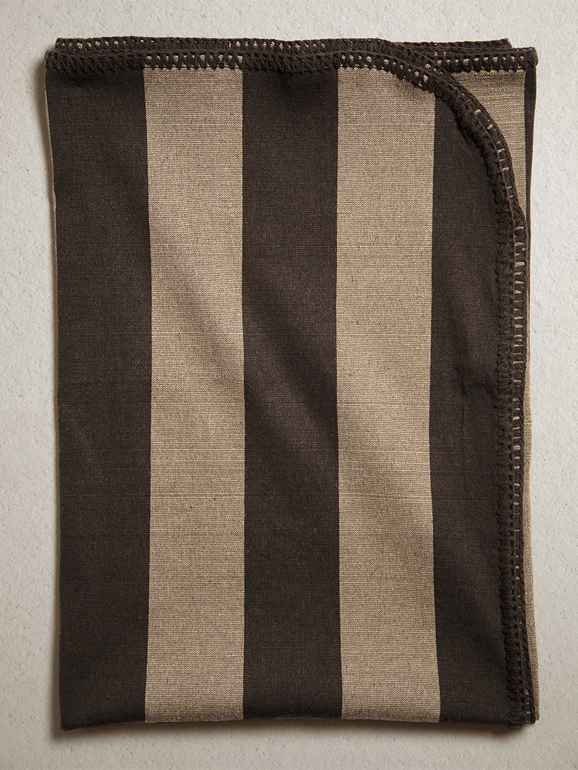 Shadow Throw - Taupe + Brown - Stitch