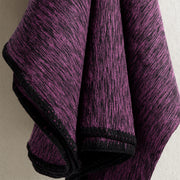 Signal Throw - Black + Purple - Stitch