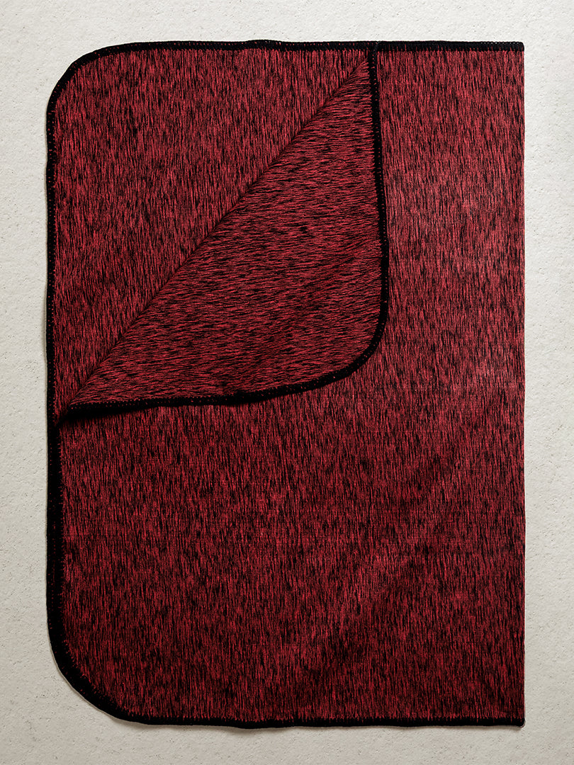 Signal Throw - Black + Red - Stitch