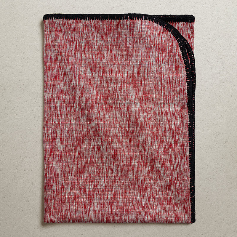 Signal Throw -Red + Light Grey - Stitch