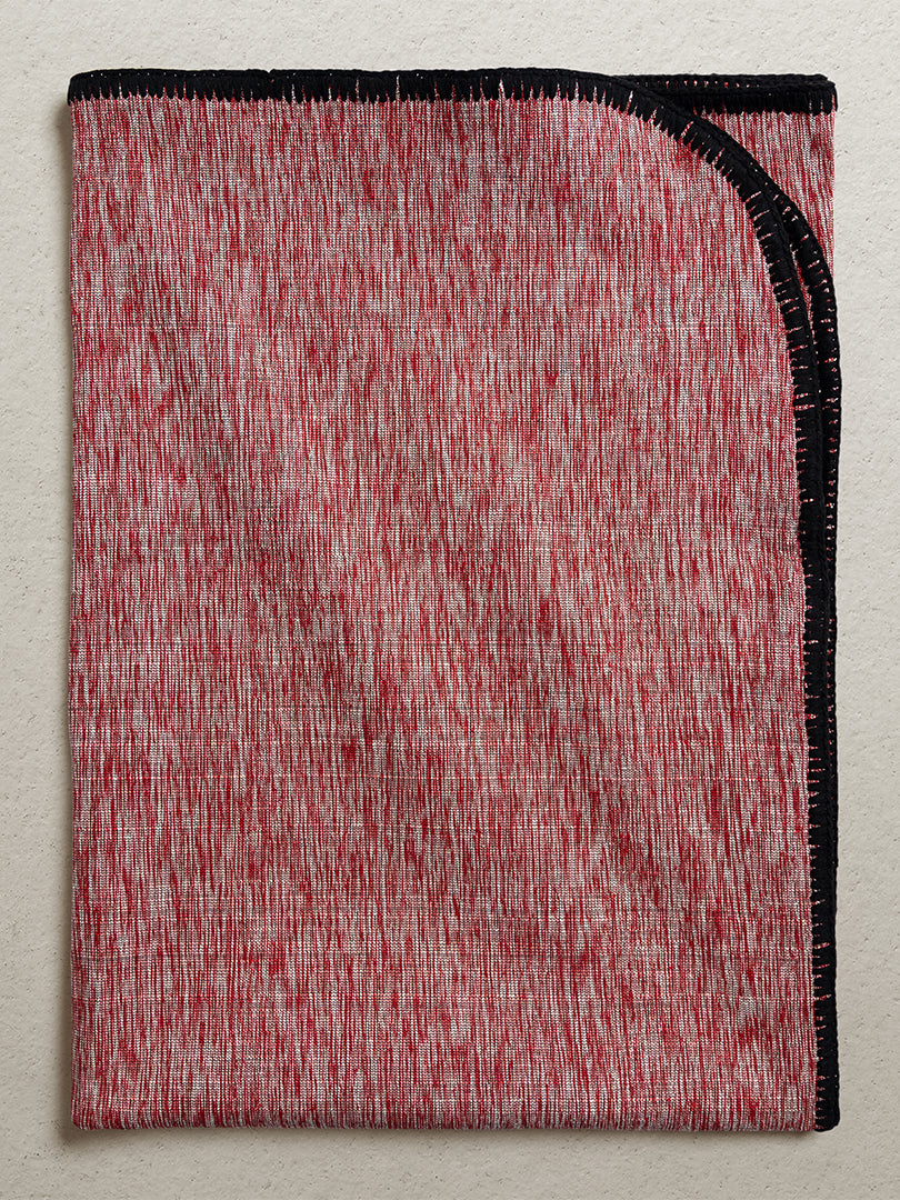 Signal Throw -Red + Light Grey - Stitch