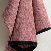 Signal Throw -Red + Light Grey - Stitch